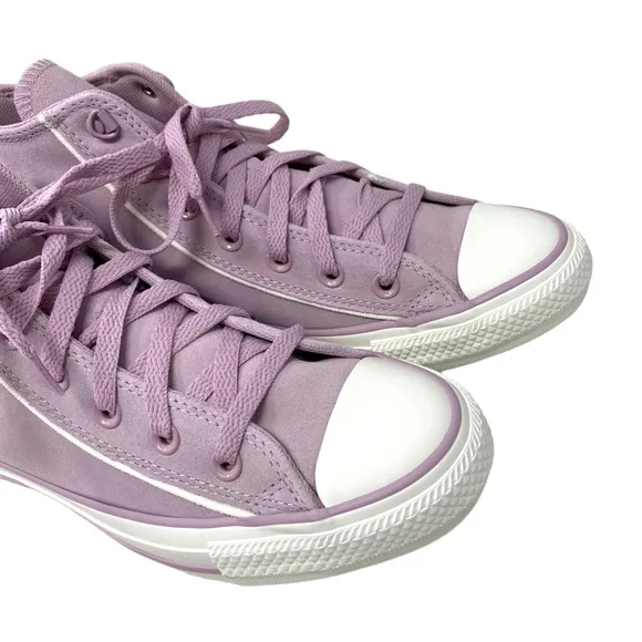 Converse Chuck Taylor High Shoes Suede Pink For Women Casual Sneakers SB A05413C