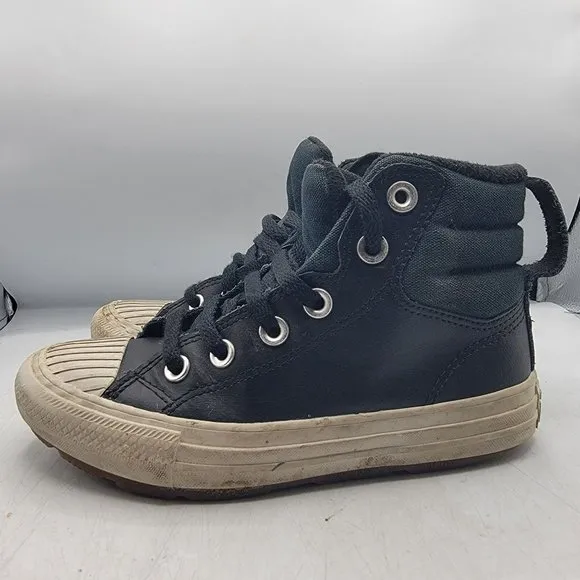Converse Counter Climate Boys Size 1 Black Sneaker Shoes Outdoors School Casual