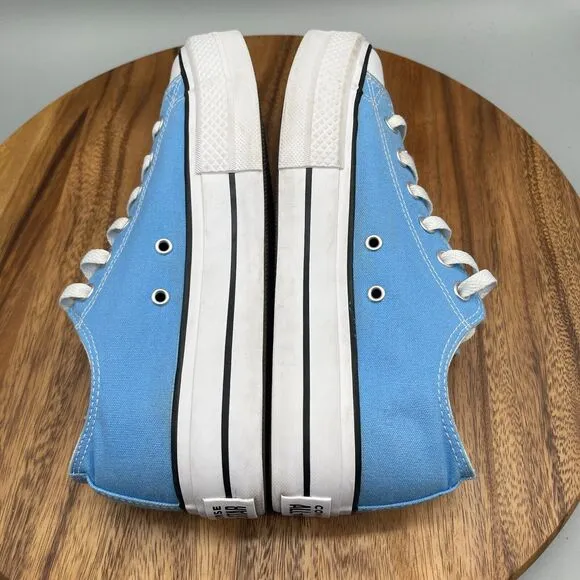 Converse Ctas Lift Shoes Low Womens Size 9.5 Blue Comfort Walking Skate School
