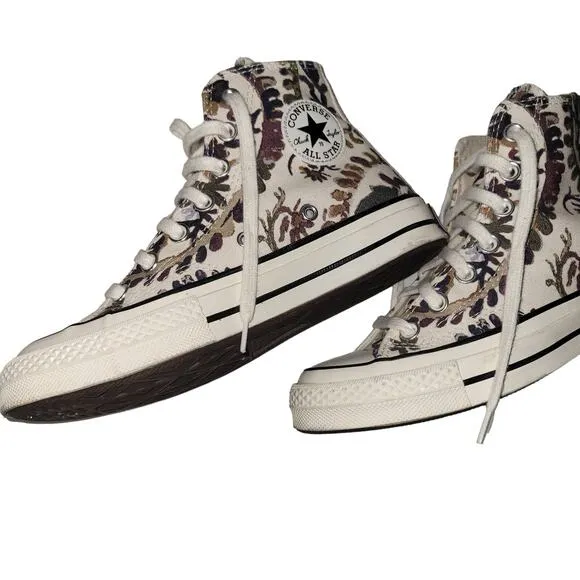 Converse fall floral woman's chuck 70