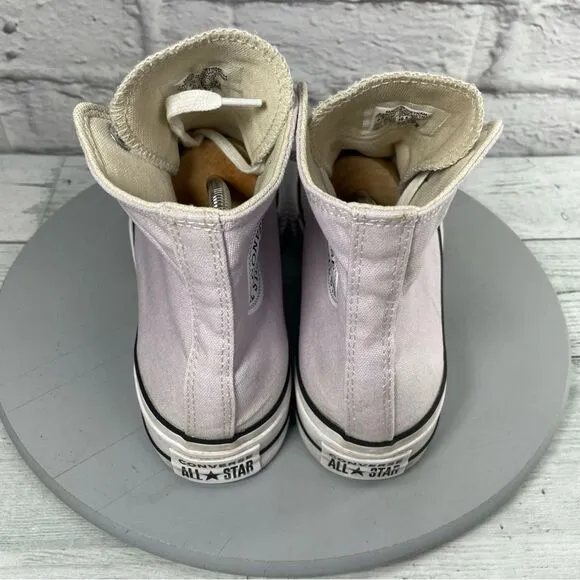 Converse CTAS lift platform Women's shoes Pink High-Top Sneakers size 8.5