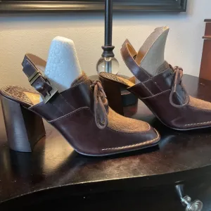 COPY - NWOB open back heels by Antonio Melani