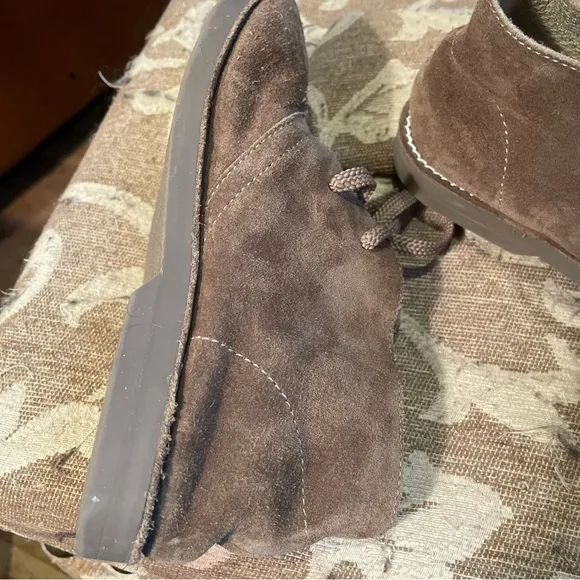 Crewcuts Suede Chukka Boot shoes for kids, size K3