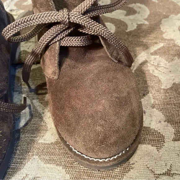 Crewcuts Suede Chukka Boot shoes for kids, size K3