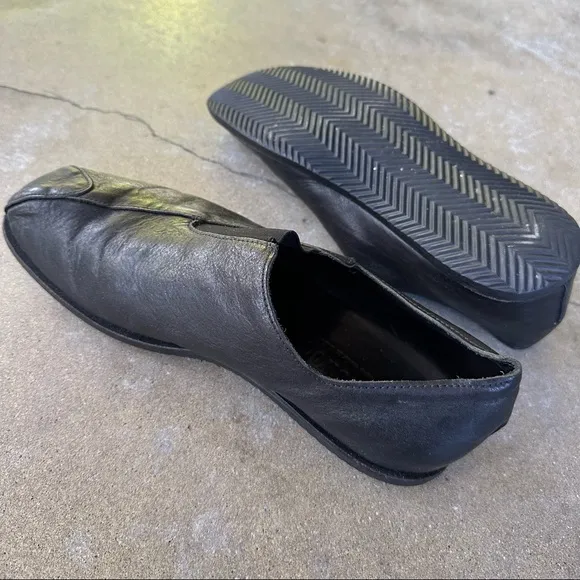 Cydwoq men’s black leather shoes