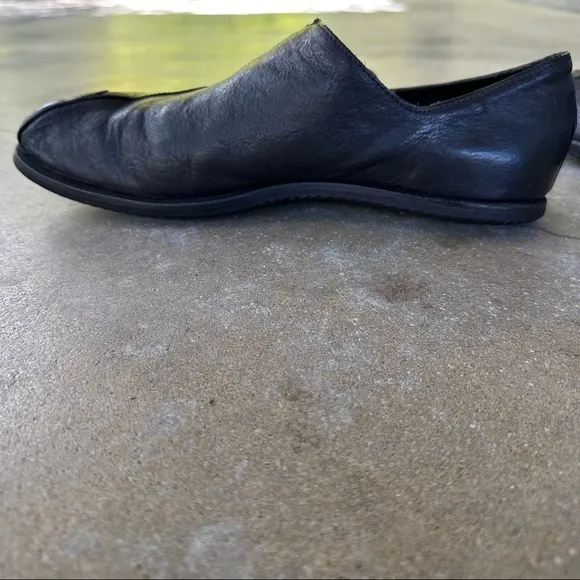Cydwoq men’s black leather shoes