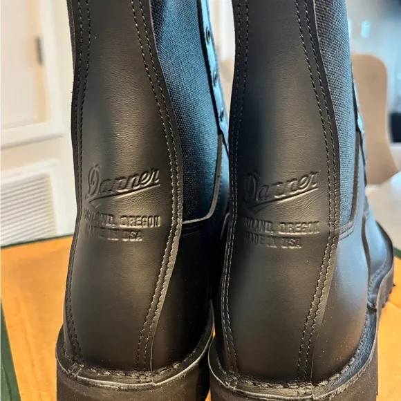 Danner Black Tactical Boots with Reinforced Toe