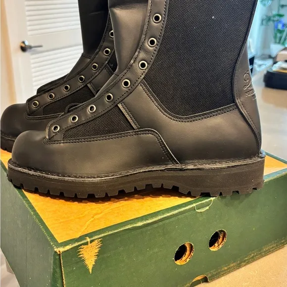 Danner Black Tactical Boots with Reinforced Toe