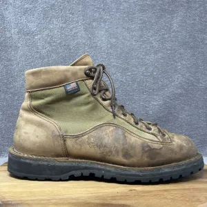Danner Boots Light II 6&quot; Brown Gore-Tex Hiking Work Leather 33000 Men's Sz 10.5