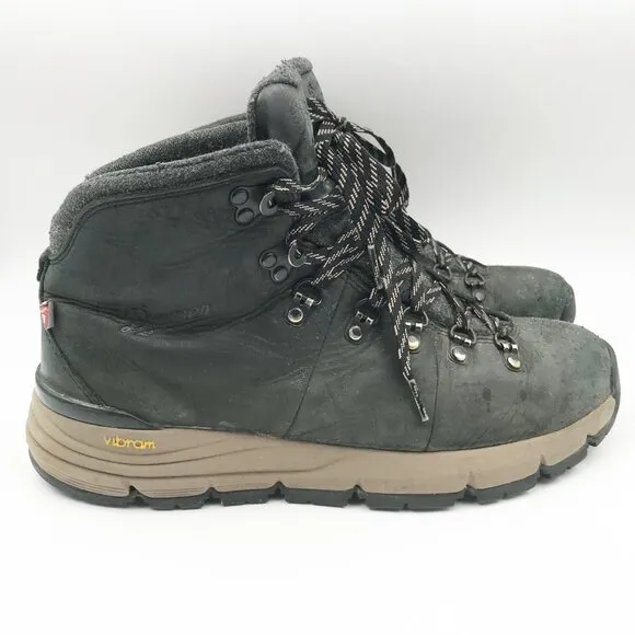 DANNER Mountain 600 4.5&quot; Jet Black 200 gram Boots Hiking Outdoor Womens 10