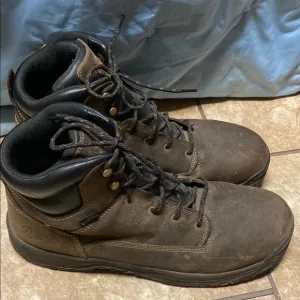 Danner Size 14D High-Top Boots with Suede Finish