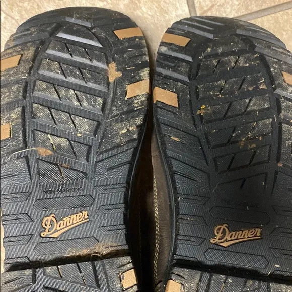 Danner Size 14D High-Top Boots with Suede Finish