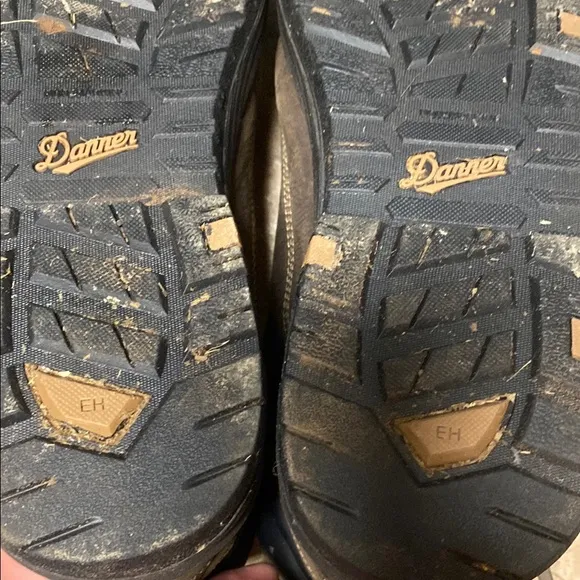 Danner Size 14D High-Top Boots with Suede Finish