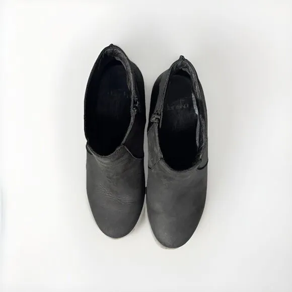 Dansko Maria Black Nubuck Boots EU 38