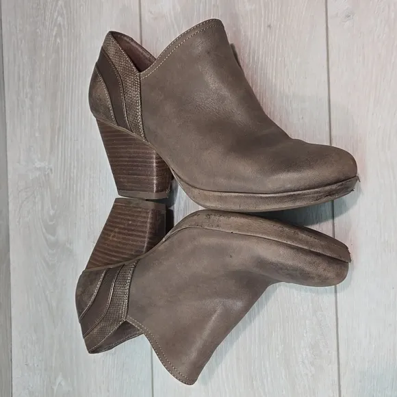 Dansko Women Marcia Ankle Leather Mule Clog shoes boots sz 39/8.5-9