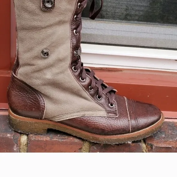 Diane Von Furstenberg Convertible lined boots 9