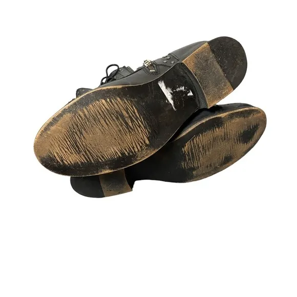 Diesel Sz US 7.5 38 EU Wild Land Arthik Goth Leather Boots Shoes Women