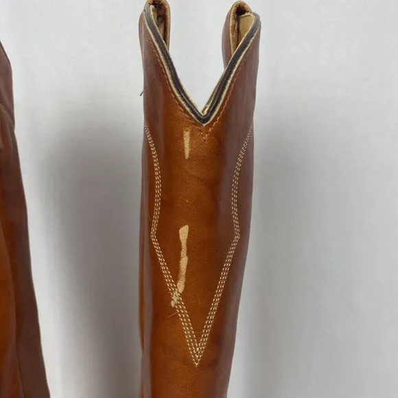 Dingo Leather Western Coastal Cowgirl Cowboy Boots - 5 1/2C