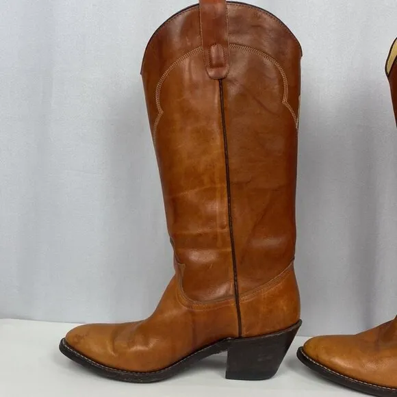Dingo Leather Western Coastal Cowgirl Cowboy Boots - 5 1/2C