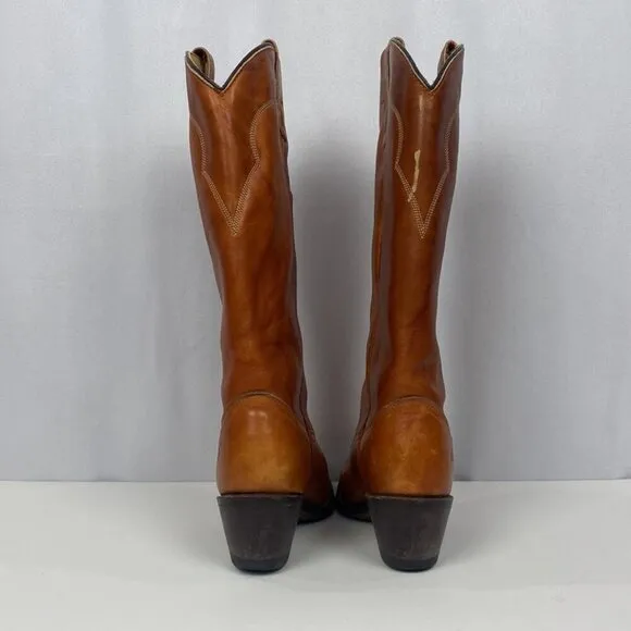 Dingo Leather Western Coastal Cowgirl Cowboy Boots - 5 1/2C