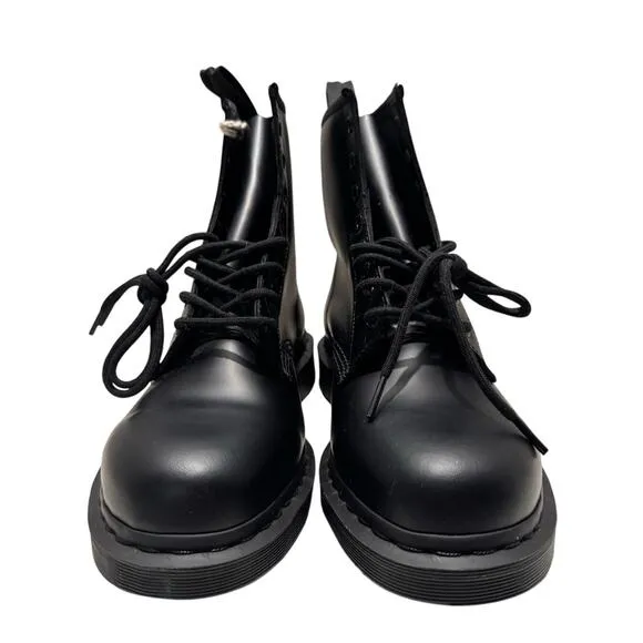 DOC MARTEN'S $170 Aire Wair 1460 Mono Smooth Leather Lace Up Boots M 11 W 12