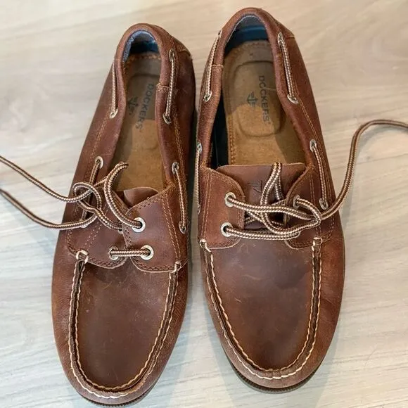 Dockers Men's Brown Boat Shoes