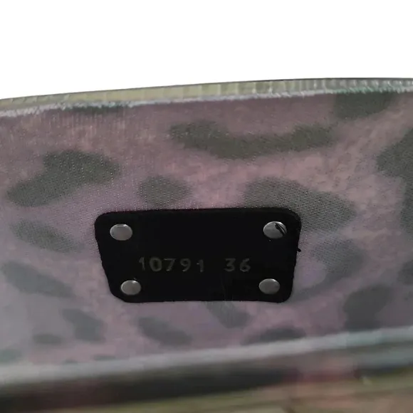 Dolce &amp; GabbanaDolce and Gabbana Purple Leopard Print Wellington Rubber Boots