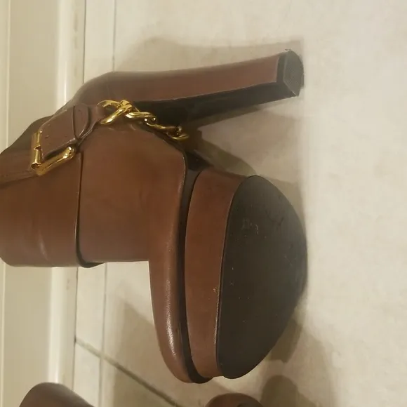 Donald J Pliner brown boots size 6.5M EUC...high heel sexy boots