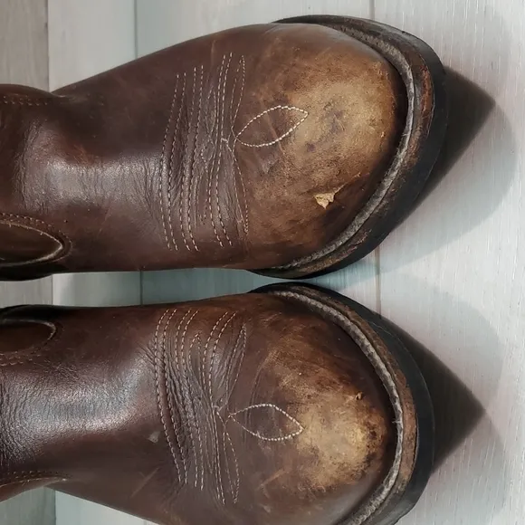Double H Mens Cowboy V7395267 Western Leather boots shoes sz 9