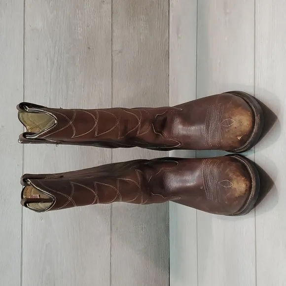 Double H Mens Cowboy V7395267 Western Leather boots shoes sz 9
