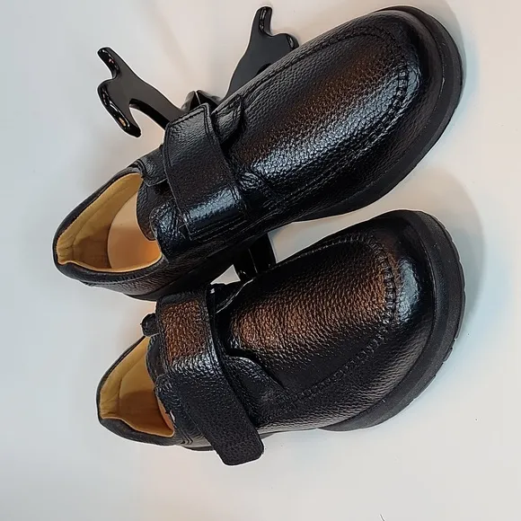 DR. Comfort  Men's Black Leather Shoes 12 W