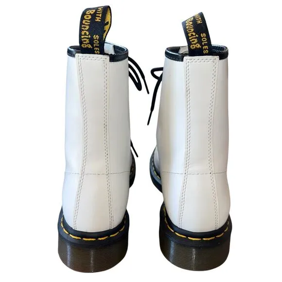 Dr Marten Leather Combat Boots