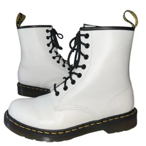 Dr Marten Leather Combat Boots