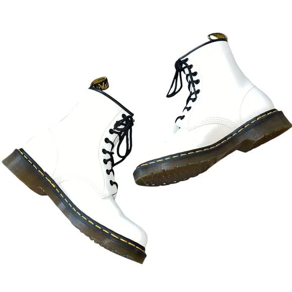 Dr Marten Leather Combat Boots