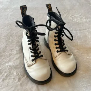 Dr. Martens 1460 8-Eye Boots in White