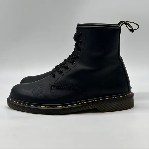 Dr. Martens 1460 Black Leather Boots. Size 11