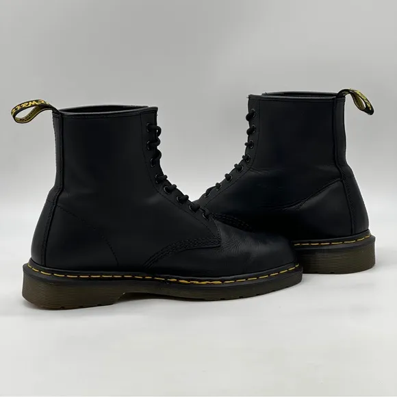 Dr. Martens 1460 Black Leather Boots. Size 11