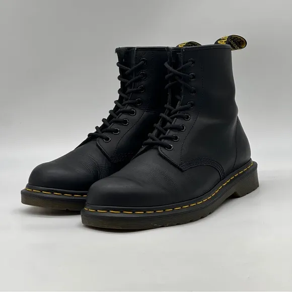 Dr. Martens 1460 Black Leather Boots. Size 11