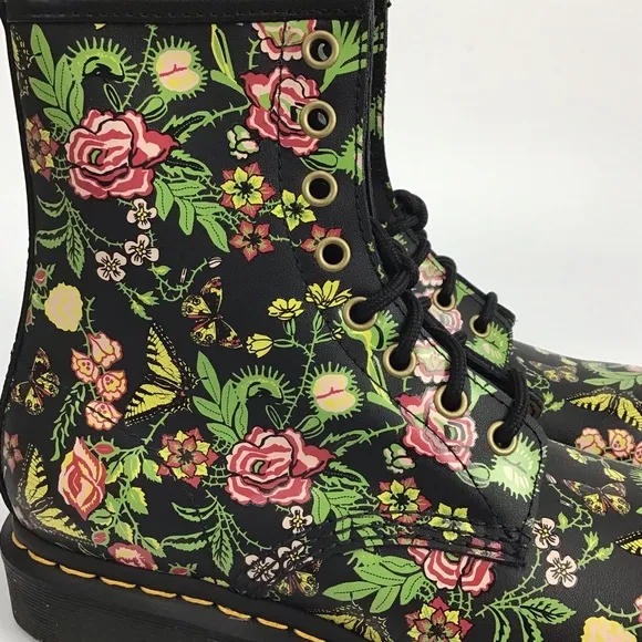 Dr. Martens 1460 Floral Bloom Combat Boots NEW