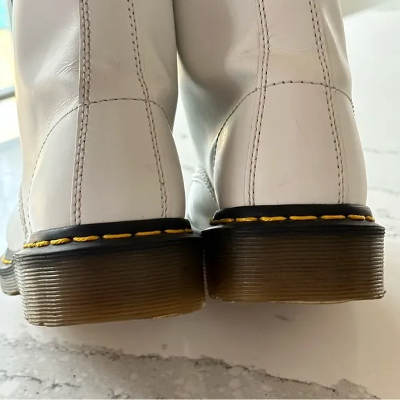 Dr. Martens 1460 Smooth White Boots