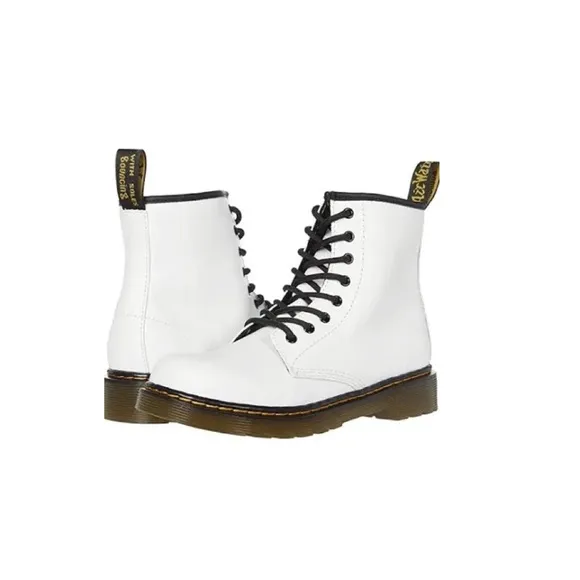 Dr. Martens 1460 Smooth White Boots