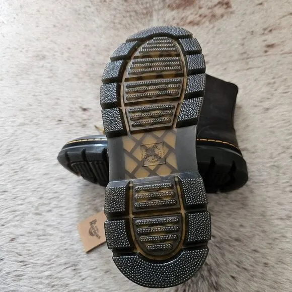 Dr. Martens 1460 Aztec Crazy Horse Combs Leather Boots Men Size 7 (Women 8) NEW
