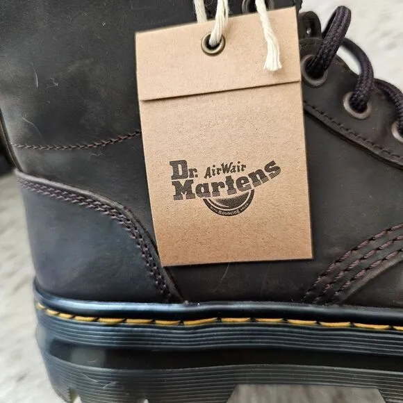Dr. Martens 1460 Aztec Crazy Horse Combs Leather Boots Men Size 7 (Women 8) NEW