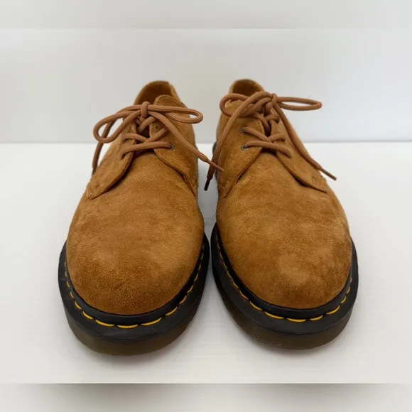 Dr Martens -  1461 Oxford Suede Boots Shoes in Brown - 13