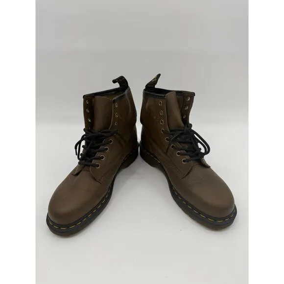 Dr. Martens 20847 Brown Leather Lace-Up Boots Men’s Size 10 US Made in Vietnam
