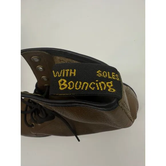 Dr. Martens 20847 Brown Leather Lace-Up Boots Men’s Size 10 US Made in Vietnam