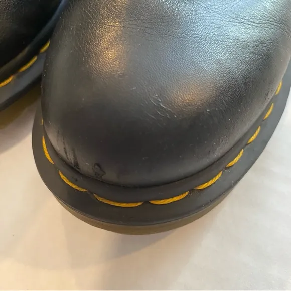 Dr. Martens Black Pascal Leather Boots