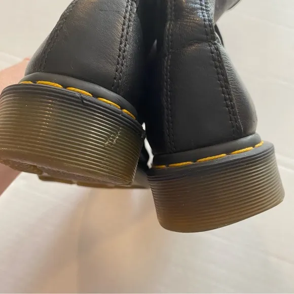 Dr. Martens Black Pascal Leather Boots