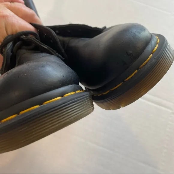 Dr. Martens Black Pascal Leather Boots