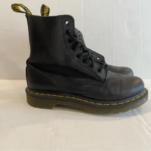 Dr. Martens Black Pascal Leather Boots